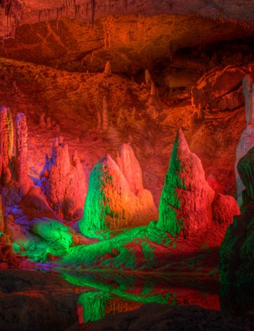 Forbidden Caverns, ready for its closeup.