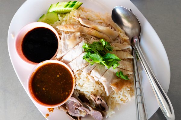 Betong is especially famous for its chicken rice and this is one of the most popular places to get it.